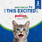 Petiza Plus Premium Cat Food Chicken Flavor 3kg Bucket My Store