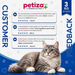 Petiza Plus Premium Cat Food Chicken Flavor 3kg Bucket My Store