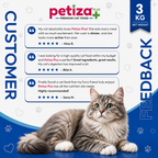 Petiza Plus Premium Cat Food Fish Flavor 3kg Bucket My Store